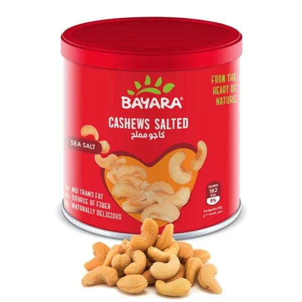 Bayara Snacks Cashew Salted 100g in Bag
